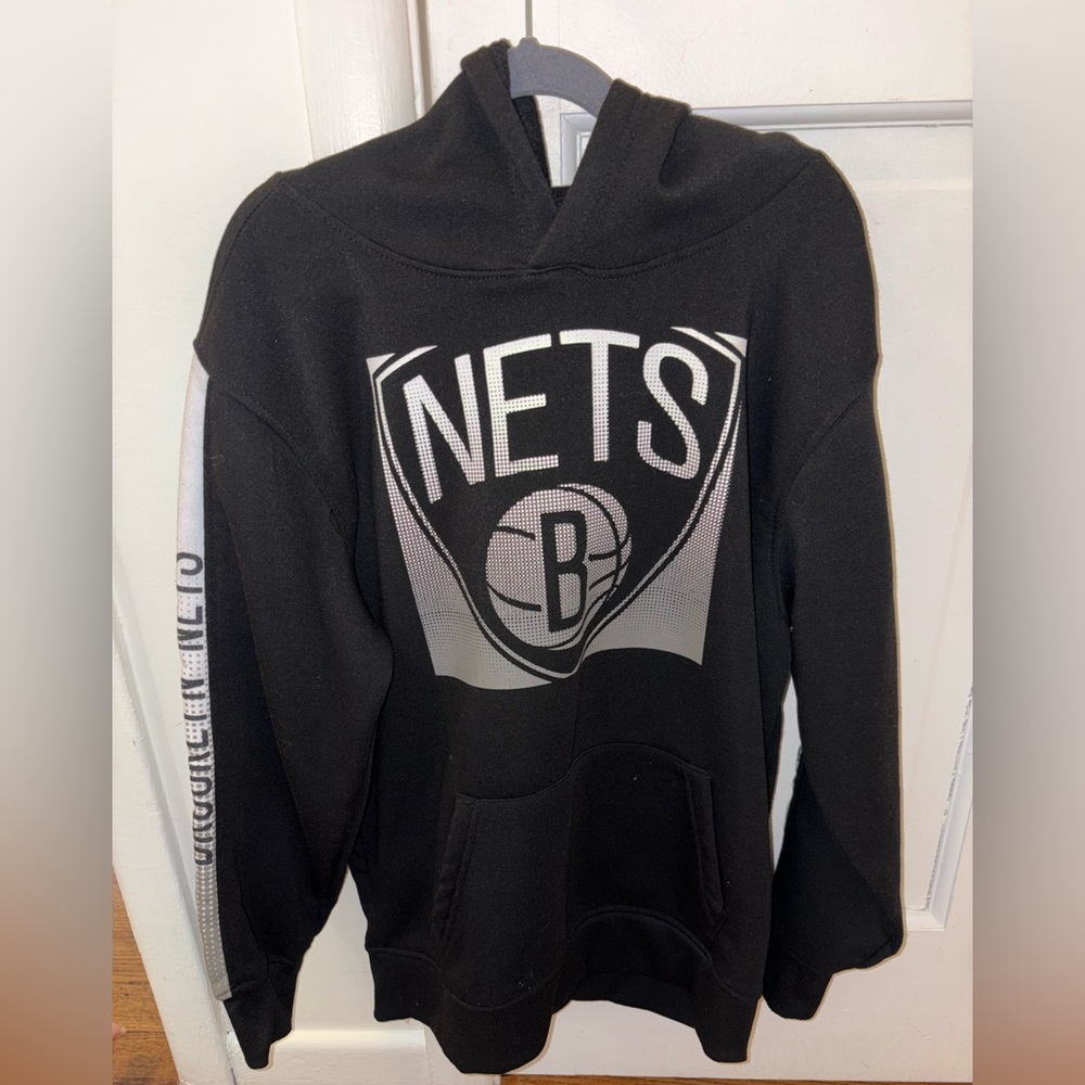 NEW NBA Youth Brooklyn Nets Hoodie 14-16